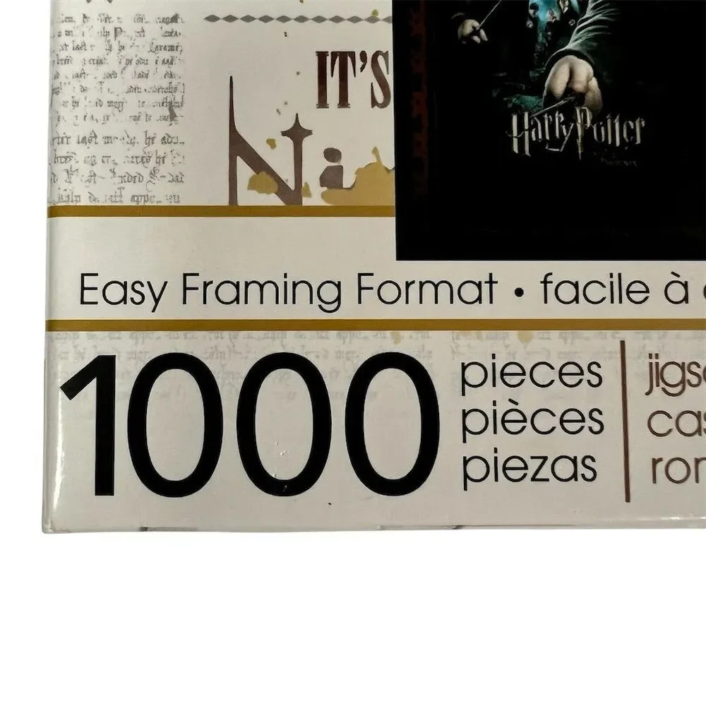 Harry Potter Wizarding World 1000 Piece Jigsaw Puzzle Aquarius
